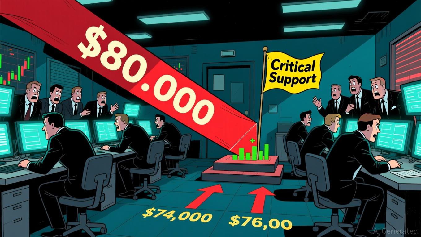 Bitcoin's Deepening Bear Pressure: Is the $80,000 Support Zone Next?