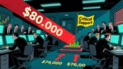 Bitcoin's Deepening Bear Pressure: Is the $80,000 Support Zone Next?