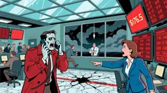 Palantir Falls 5.57% Amid Death Cross and Bearish Technical Signals