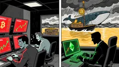 The Divergence Between Retail Panic and Whale Behavior in Crypto: A Contrarian Investment Signal?