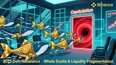 Whale Behavior as a Leading Indicator: ASTER's Capitulation and the Path to DeFi Rebalance