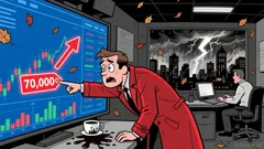 Bitcoin's Vulnerability to a $70,000 Correction Amid BoJ Rate Hike Risks