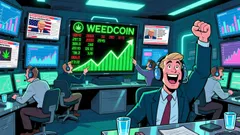 Weedcoin's Explosive Rally: A Retail-Driven Bet on Trump's Marijuana Policy Shift