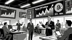 Bitcoin ETFs Record $457 Million Net Inflows Amid Institutional Rebalance