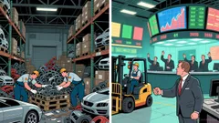 Sector Rotation in Focus: Capital Markets Outperform as Auto Parts Grapple with Inventory Overhang