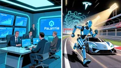 Is Palantir the Next Tesla? The Role of Retail Investor Sentiment and Valuation Disconnect in High-Growth Tech Stocks