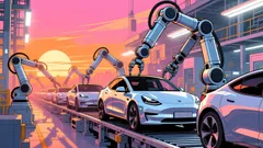 Tesla shares surge 3.45% in pre-market trading on renewed investor confidence ahead of open.