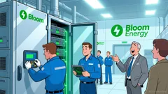 Bloom Energy Surges 11.1% on Fuel Cell Sector Optimism: Is This a Breakout or a Bubble?