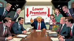 Trump's Insurer Push Dips Shares, Pressures Premiums Ahead of ACA Subsidy Expiry
