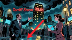 Market Corrections Loom as Trump Tariffs and Overvaluation Collide