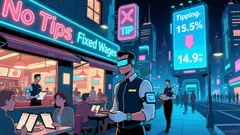 The Tipping Point: How Declining Gratuities Reshape Restaurant Equity Valuations and Labor Economics in 2025
