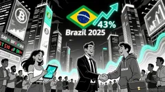 Bitcoin News Today: Stablecoins, Structured Investing Fuel 43% Surge in Brazil's Crypto Activity