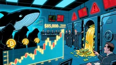 Bitcoin's $85K Support Under Threat: Whale Distribution, ETF Outflows, and Market Capitulation Signal Deeper Downturn