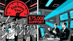 Is Bitcoin's $75,000 Level the Next Logical Bottom Amid Optimistic Retail Sentiment?