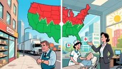 U.S. Markit Services PMI Falls Below Forecast, Highlighting Sector Divergence