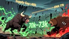 Bitcoin's Critical $70K–$73K Support Zone: A Make-or-Break Threshold for 2026