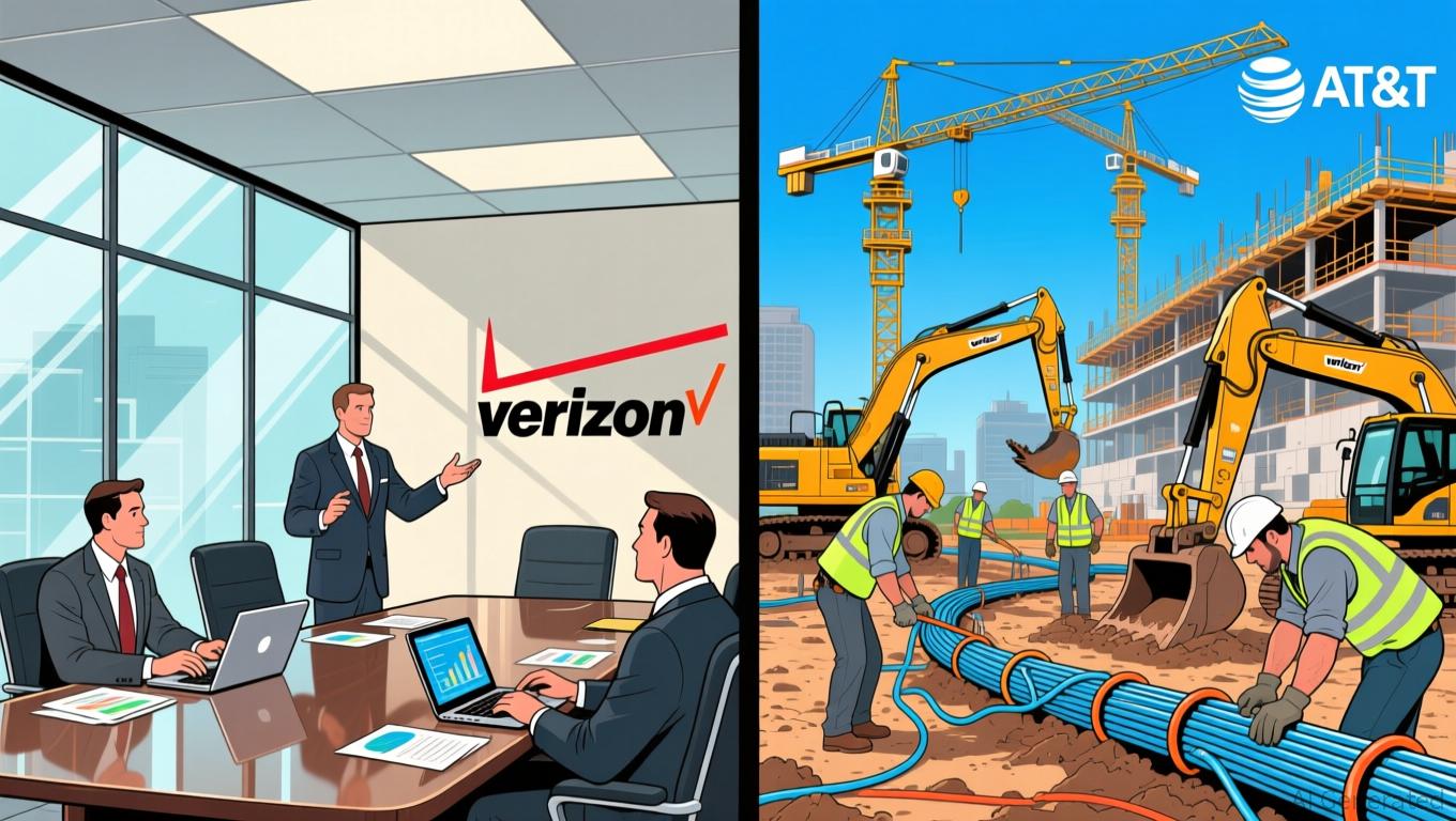 VZ vs T: A Structural Analysis of the Telecom Duopoly's Long-Term Trajectories