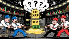 XRP News Today: XRP Tethered Near $2.00 as ETF Inflows Clash with Whale Selling