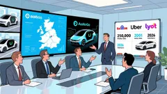 The Global Robotaxi Race: Baidu's Strategic Expansion via Uber and Lyft Partnerships