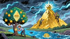 Ethereum's Relative Resilience Amid Crypto Outflows and Gold's Rally