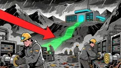 Bitcoin News Today: Bitcoin Miners' Hashrate Drop Seen as Bullish Sign Ahead of Potential Rebound