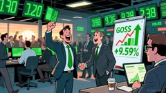 Gossamer Bio shares jumped 9.59% driven by biotech sector momentum and strategic developments.