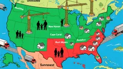 The Housing Market's Regional Divergence and Its Implications for Real Estate and Housing-Related Stocks