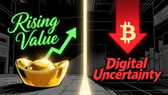 Bitcoin News Today: Gold Surges 62% as Bitcoin Selloff Deepens in 2025 Divergence
