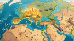 The Investment Implications of Climate-Driven Economic Slowdowns in a High-Growth World