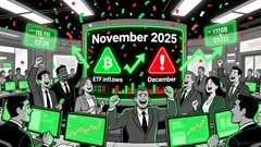 The Impact of ETF Outflows on Bitcoin and Ethereum as 2025 Ends