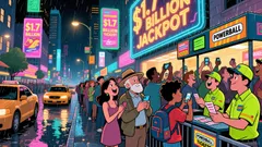 The Unconventional Catalyst: How Lottery Jackpots Drive Retail and Financial Market Dynamics