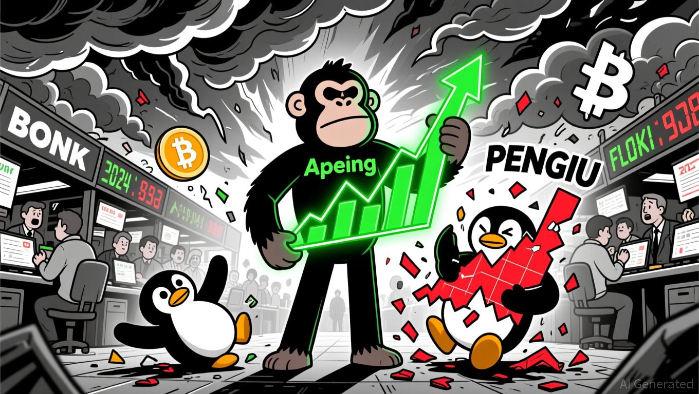 Apeing vs. PENGU, FLOKI, and BONK: Why Early-Stage Meme Coins Outperform in a Downturn - Article cover image