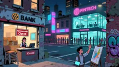 The Decline of Traditional Banks and the Rise of Embedded Finance in 2025