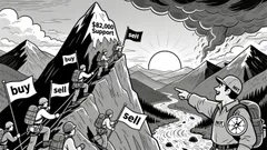 Bitcoin's Critical $82K Support: A Strategic Buy Opportunity Amid Market Weakness