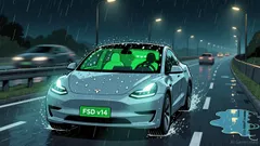Tesla's FSD v14: A Leap Forward, But Rain and Hardware Limitations Loom