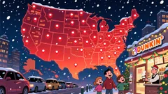Dunkin' Franchise Flexibility Shapes Christmas 2025 Operations: Holiday Hours Analysis