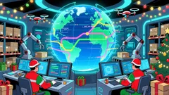 North Pole Logistics: Quantum Optimization and Inflation Reshape Holiday Business