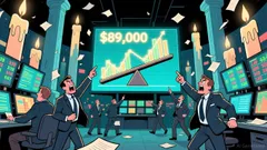 Bitcoin's Critical $89K Threshold: A Catalyst for Bullish Momentum or a Precipice of Correction?