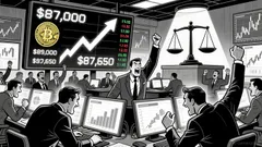 Bitcoin News Today: Bitcoin Rebounds Above $87,500 Amid Key Resistance Battle