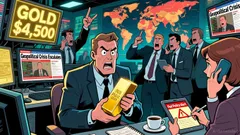 Gold Prices Hit Fresh Record High Amid Rate Cut Bets and Geopolitical Tensions