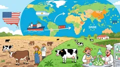 The Great Livestock Divide: Record Cattle Scarcity Meets a Looming Dairy Glut