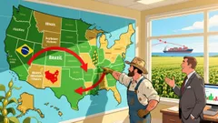 Assessing the Near-Term Viability of U.S. Soybean Exports Amid Geopolitical and Supply Risks