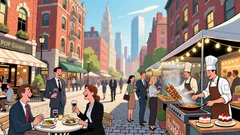 Hudson Square Revitalization Strategy: Culinary Appeal Lifts Office Demand