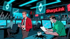 Ethereum News Today: Traders Reel as SharpLink Unstakes $1.044 Billion ETH, Pressuring Ethereum Markets