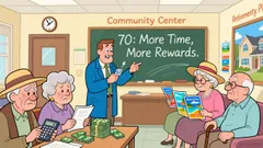 The Hidden Cost-Benefit of Working Past Early Social Security Claims