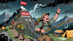 Navigating Bitcoin's Pullback: Is $89,000 a Buying Opportunity or a Warning Sign?