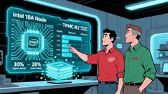 NVIDIA Halts 18A Chip Plans, Weighs on Intel's Foundry Outlook