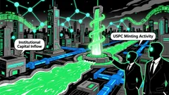 The Strategic Implications of USDC Treasury Actions in 2025 and the Path to Institutional Crypto Dominance