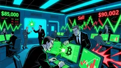 Bitcoin's $90K Psychological Hurdle: A Catalyst for Institutional-Driven Bullish Reversal?