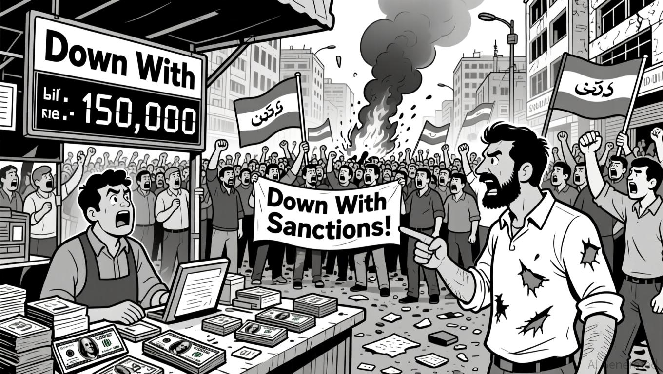 Bitcoin News Today: Iran Rial Hits Record Low as Protests Intensify and Banks Teeter